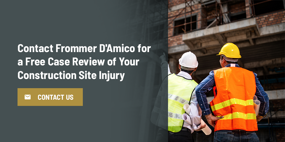 Construction injury compensation