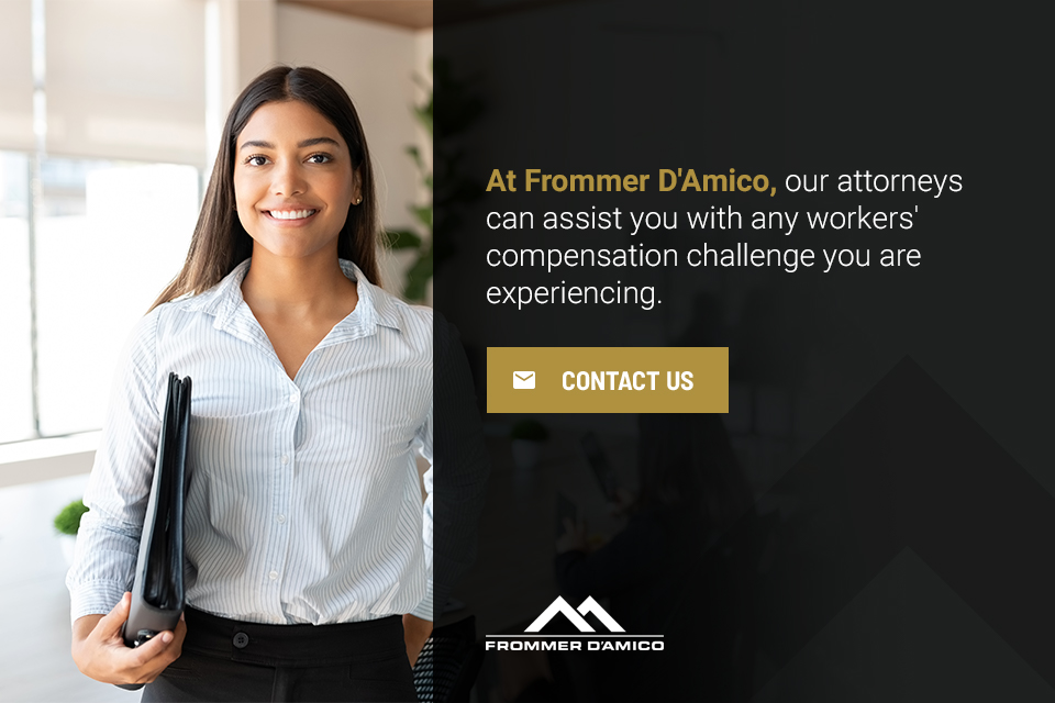 Contact Frommer D'Amico if You Have Been Hurt at Work