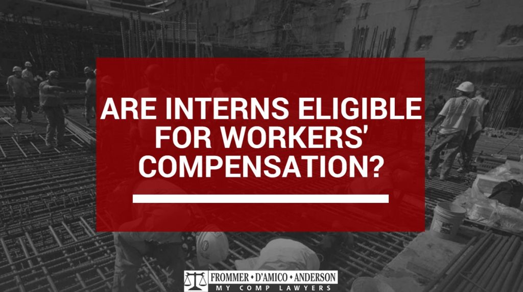 are interns eligible for workers comp