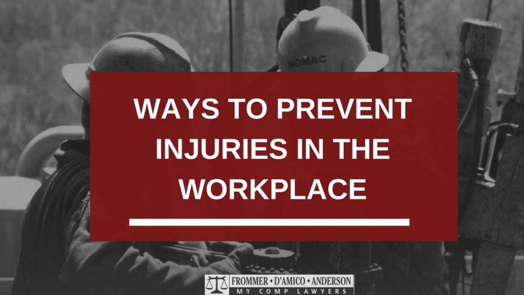 Prevent Workplace Injuries Works Comp Tips