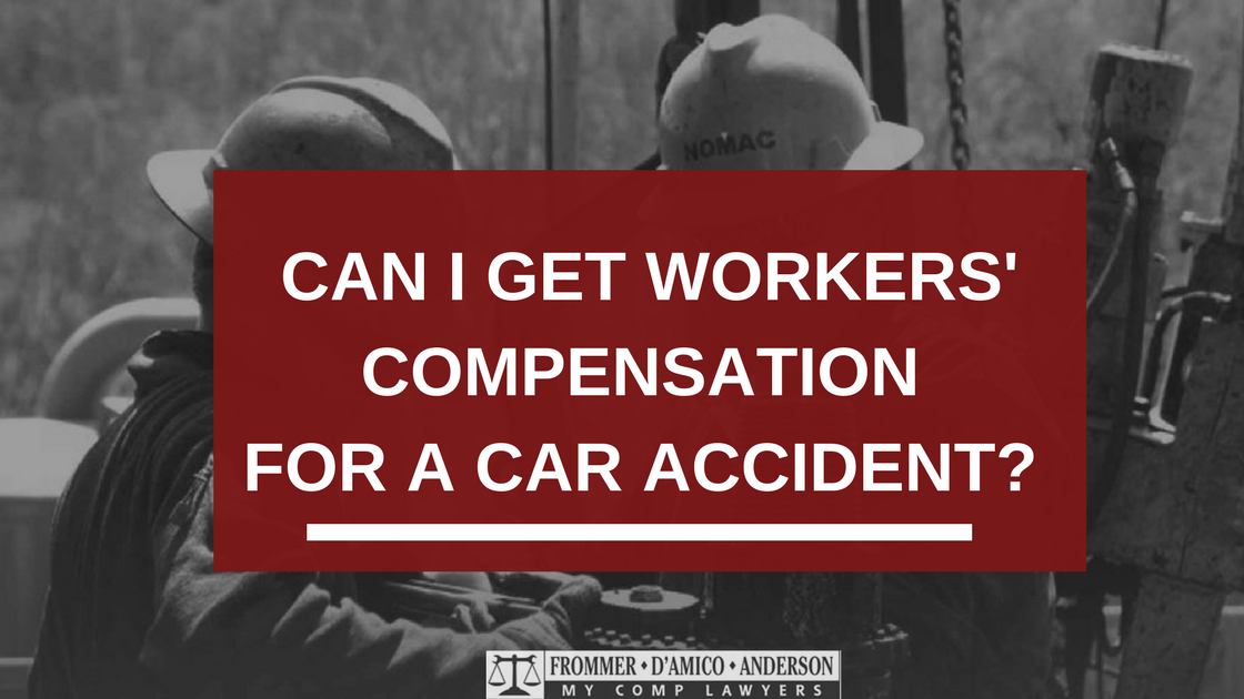 getting workers compensation for a work related car accident