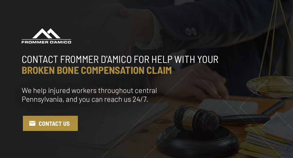 Contact Frommer D'Amico For Help With Your Broken Bone Compensation Claim